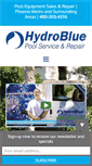 Mobile Screenshot of hydrobluepools.com